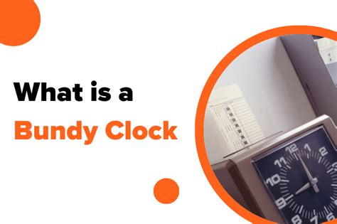 calculating bundy clocks|What Is a Bundy Clock, and Is This Traditional Punch Clock Still .